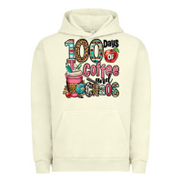 Pigment Pistachio hundred days of coffee and chaos Urban Hoodie - OliviaCreatesArt