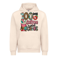 Sandshell hundred days of coffee and chaos Urban Hoodie - OliviaCreatesArt