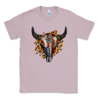 Lilac American Bull Skull Classic Tee - Jasminsmagicworld
