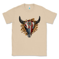 Mushroom American Bull Skull Classic Tee - Jasminsmagicworld