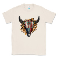 Natural American Bull Skull Classic Tee - Jasminsmagicworld
