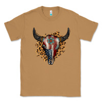 Toasted Coconut American Bull Skull Classic Tee - Jasminsmagicworld