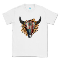 White American Bull Skull Classic Tee - Jasminsmagicworld