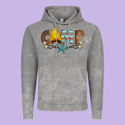 Camp Life Vintage Hoodie Designed By Artiststas