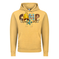 Vintage Mustard camp life Vintage Hoodie - Artiststas