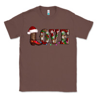 Chestnut love christmas boots Classic Tee - AdoDesignShop