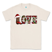 Natural love christmas boots Classic Tee - AdoDesignShop