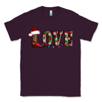 Plum love christmas boots Classic Tee - AdoDesignShop