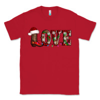 Red love christmas boots Classic Tee - AdoDesignShop