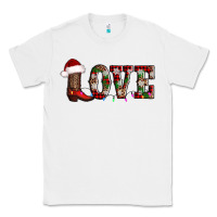 White love christmas boots Classic Tee - AdoDesignShop