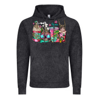 Skeleton Summer Coffee Cups Vintage Hoodie | Teevron