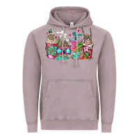 Vintage Zinc skeleton summer coffee cups Vintage Hoodie - Jasminsmagicworld