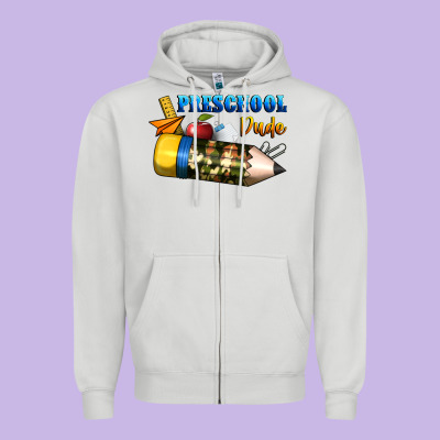 Preschool Zipper Hoodie Designed By Bundleandbundleshop