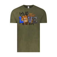 Vintage Olive For The Love Of The Lions Vintage Tee - LillyAllenDesigns