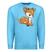 Ocean Blue gazelle Premium Sweatshirt - texasbilliewilder