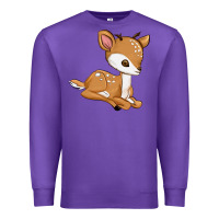 Purple gazelle Premium Sweatshirt - texasbilliewilder