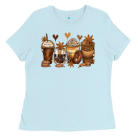 Baby Blue melanin afro coffee cups Ladies Tee - Zillion Design Studio
