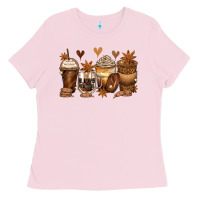 Bubblegum Pink melanin afro coffee cups Ladies Tee - Zillion Design Studio