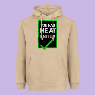 You Had Me At Ebitda Heavyweight Hoodie Designed By Bettercallsaul