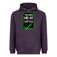 Plum You Had Me At Ebitda Heavyweight Hoodie - Bettercallsaul