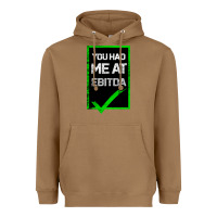Toasted Coconut You Had Me At Ebitda Heavyweight Hoodie - Bettercallsaul