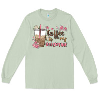 Matcha coffee is my valentine Long Sleeve Tee - MaliasSmallBusiness