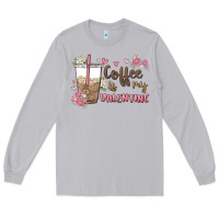Moon Dust coffee is my valentine Long Sleeve Tee - MaliasSmallBusiness