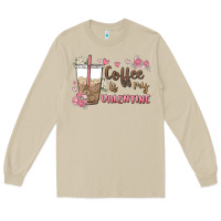 Mushroom coffee is my valentine Long Sleeve Tee - MaliasSmallBusiness
