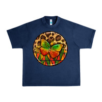 Navy juneteenth  coasters Urban Heavy Tee - AdoDesignShop