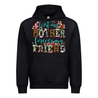Black first my mother forever my friend Urban Hoodie - OliviaCreatesArt