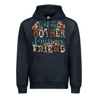 Navy first my mother forever my friend Urban Hoodie - OliviaCreatesArt