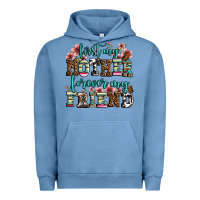 Pigment Pebble Blue first my mother forever my friend Urban Hoodie - OliviaCreatesArt