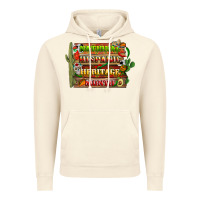 Vintage Artic national hispanic heritage month with background Vintage Hoodie - BundleAndBundleShop