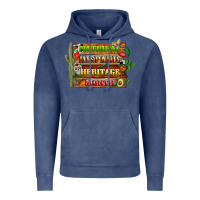 Vintage Denim national hispanic heritage month with background Vintage Hoodie - BundleAndBundleShop