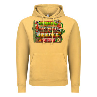 National Hispanic Heritage Month With Background Vintage Hoodie | Teevron
