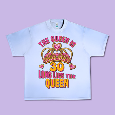 The Queen Is 30 Long Live The Queen Urban Heavy Tee Designed By Jasminsmagicworld