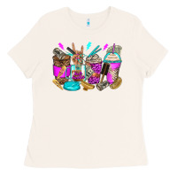 Bone hair hustler coffee cups Ladies Tee - Zillion Design Studio
