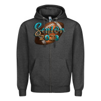 Charcoal Heather american football senior 2023 Zipper Hoodie - BundleAndBundleShop