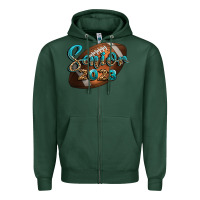 Sports Green american football senior 2023 Zipper Hoodie - BundleAndBundleShop