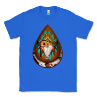True Royal aztec bullskull teardrop earrings Classic Tee - Jasminsmagicworld