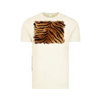 Vintage Arctic handdrawn tiger pattern background Vintage Tee - BarkalooDesign
