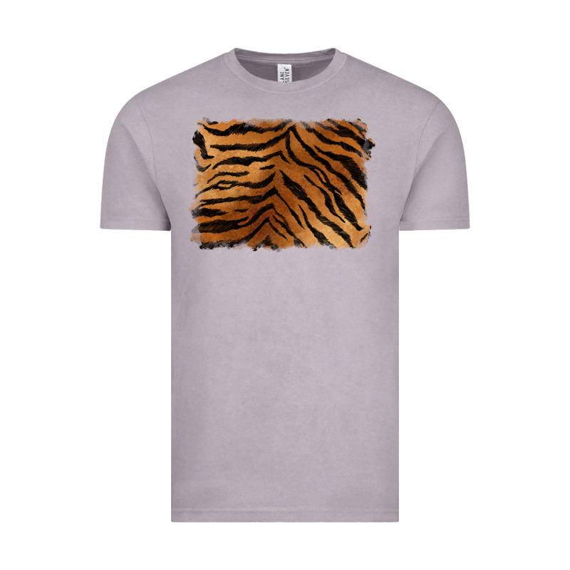 Handdrawn Tiger Pattern Background Vintage Tee by BarkalooDesign | Teevron