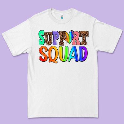 Support Squad Premium Tee Designed By Adodesignshop