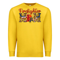 Lemon Firefighter Mom Premium Sweatshirt - texasbilliewilder
