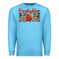 Ocean Blue Firefighter Mom Premium Sweatshirt - texasbilliewilder