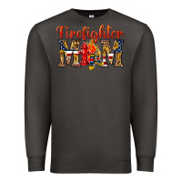 Smoke Firefighter Mom Premium Sweatshirt - texasbilliewilder