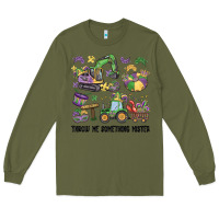 Army Green throw me something mister Long Sleeve Tee - MaliasSmallBusiness