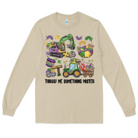 Mushroom throw me something mister Long Sleeve Tee - MaliasSmallBusiness