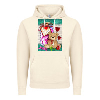 Vintage Artic candy jar with bear  air Vintage Hoodie - AdoDesignShop