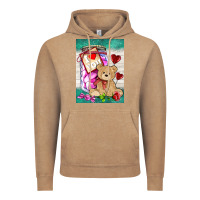 Vintage Coffee candy jar with bear  air Vintage Hoodie - AdoDesignShop